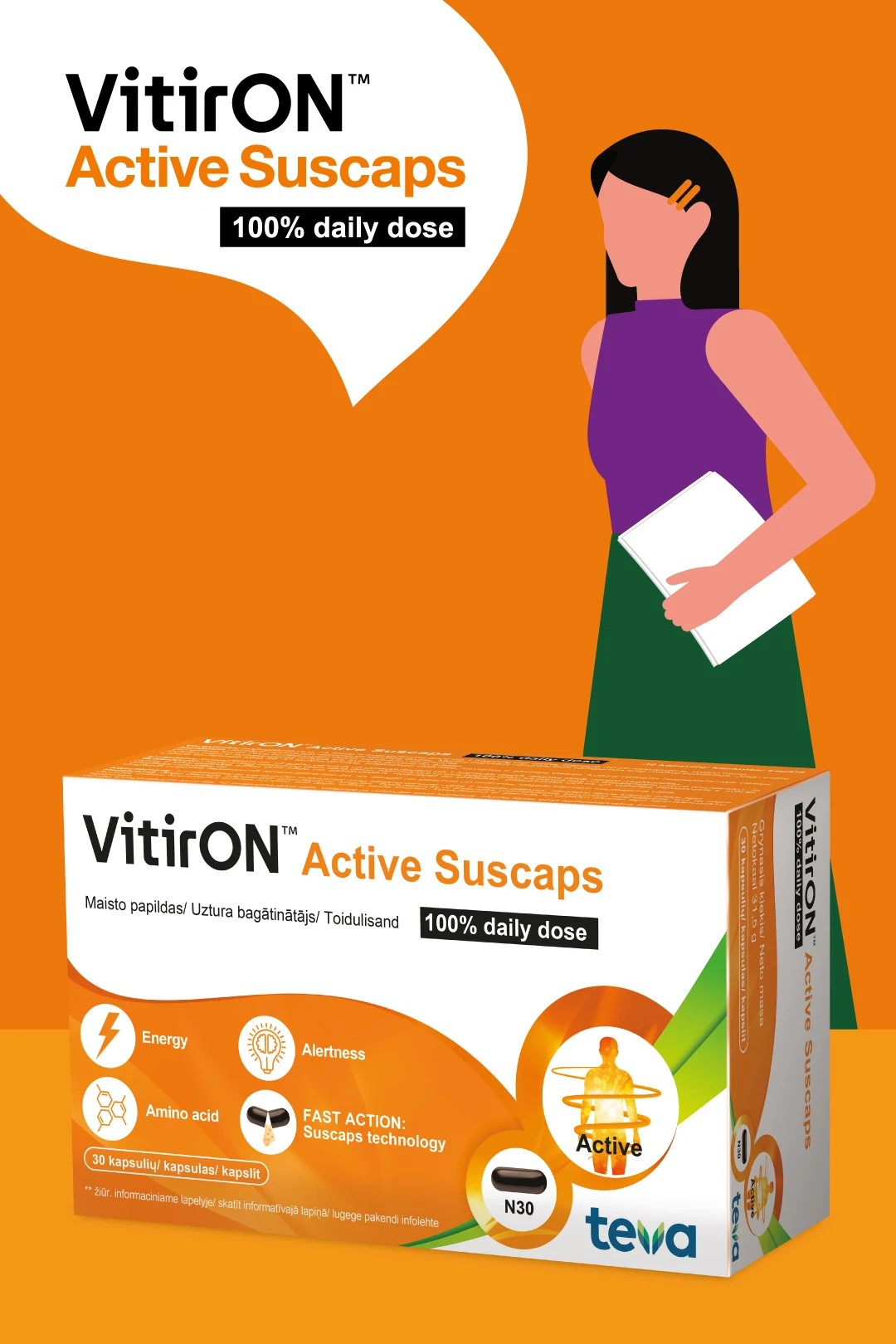 Vitiron Active Suscaps head